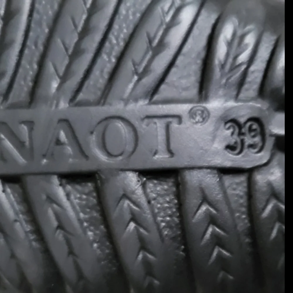 39 NAOT Arataki Gray Shimmer Slingback Flat Sandal Clog Loafer Women 8 to 8.5 - Picture 7 of 16